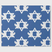 Schöne Hanukkah Doves Geschenkpapier (Flach)