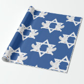 Schöne Hanukkah Doves Geschenkpapier (Ungerollt)