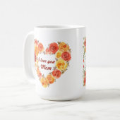 Schöne Happy Mother's Day Wrap Kaffeetasse (Vorderseite Links)