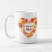 Schöne Happy Mother's Day Wrap Kaffeetasse (Links)