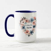 Schöne Happy Mother's Day Wrap Tasse (Links)