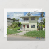 Schöne Hausreise Guyana Postkarte (Vorne/Hinten)