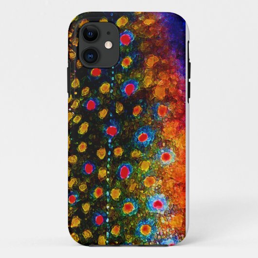 Schöne Haut, Bachforelle Case-Mate iPhone Hülle (Rückseite)