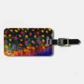 "Schöne Haut, Bachforelle " Gepäckanhänger (Vorderseite horizontal)