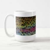 "Schöne Haut, Regenbogen-Bronze" durch James-Dame Kaffeetasse (Links)
