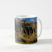 Schöne Hawaii-Berge Kaffeetasse (VorderseiteRechts)