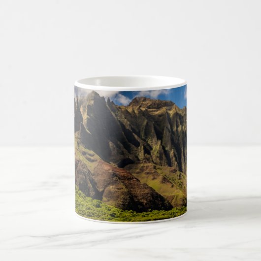Schöne Hawaii-Berge Kaffeetasse (Mittel)