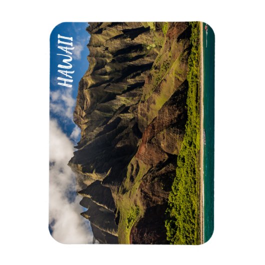 Schöne Hawaii-Berge Magnet (Vertikal)