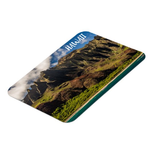 Schöne Hawaii-Berge Magnet (Linke Seite)