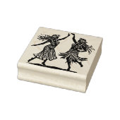 Schöne Hawaiian Hula Dancer Rubber Briefmarke Gummistempel (Stempel)