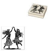 Schöne Hawaiian Hula Dancer Rubber Briefmarke Gummistempel (Stempel)