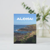 Schöne HAWAIIAN Postkarte (Stehend Vorderseite)
