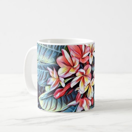 Schöne hawaiianische Tasse (Vorderseite Links)