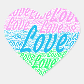 Schöne Heart Aufkleber