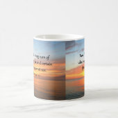 SCHÖNE HEBREWS 11:1 SONNENDESIGN KAFFEETASSE (Mittel)