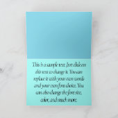 Schöne Heilschrift Jeremiah 30:17 Karte (Innenseite)