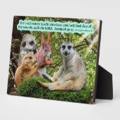 Schöne Heilschrift Plaque Jeremiah 30:17 Fotoplatte (Seite)