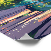 Schöne Heimat Kroatien Plitvicer Seen Poster (Ecke)