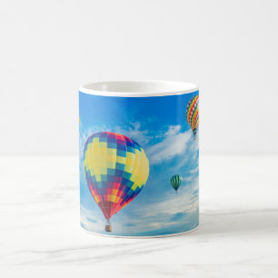 Schöne Heißluftballons Kaffeetasse