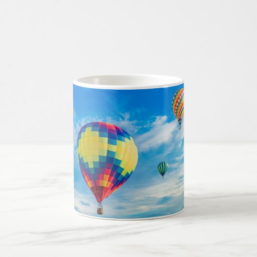 Schöne Heißluftballons Kaffeetasse (Mittel)