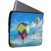 Schöne Heißluftballons Laptopschutzhülle (Vorne Rechts)