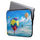 Schöne Heißluftballons Laptopschutzhülle (Vorderseite Links)