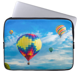 Schöne Heißluftballons Laptopschutzhülle