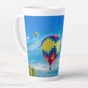 Schöne Heißluftballons Milchtasse