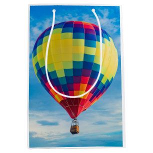 Schöne Heißluftballons Mittlere Geschenktüte