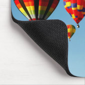 Schöne Heißluftballons Mousepad (Ecke)