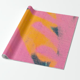 Schöne helle farbenfrohe Straßenkunst Graffiti Rüc Geschenkpapier