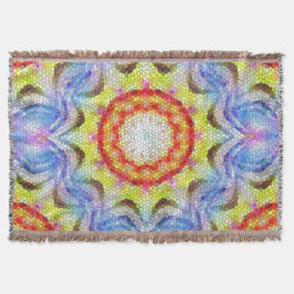 Schöne, helle Mosaiksteinblume Decke