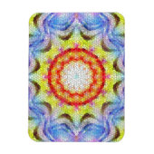 Schöne, helle Mosaiksteinblume Magnet (Vertikal)