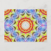 Schöne, helle Mosaiksteinblume Postkarte (Vorderseite)