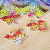 Schöne, helle Mosaiksteinblume Puzzle (Seite)