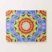 Schöne, helle Mosaiksteinblume Puzzle (Horizontal)