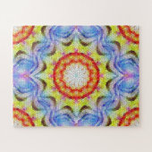 Schöne, helle Mosaiksteinblume Puzzle (Horizontal)