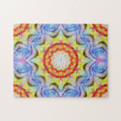 Schöne, helle Mosaiksteinblume Puzzle (Horizontal)