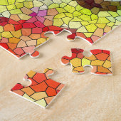 Schöne, helle Mosaiksteinblume Puzzle (Seite)