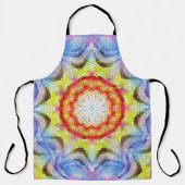 Schöne, helle Mosaiksteinblume Schürze (Vorderseite)