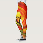 Schöne helle Spirale Leggings (Links)