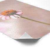 Schöne hellrosa Blume Blossom Blumenstrauß Fotodruck (Ecke)