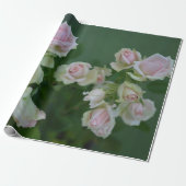 Schöne hellrosa Rose Geschenkpapier (Ungerollt)