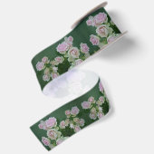 Schöne hellrosa Rose Satinband (Rückseite)