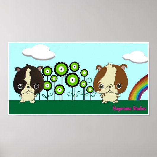 Schöne Hemi-Leinwand aus den Hagorama Studios Poster (Vorne)