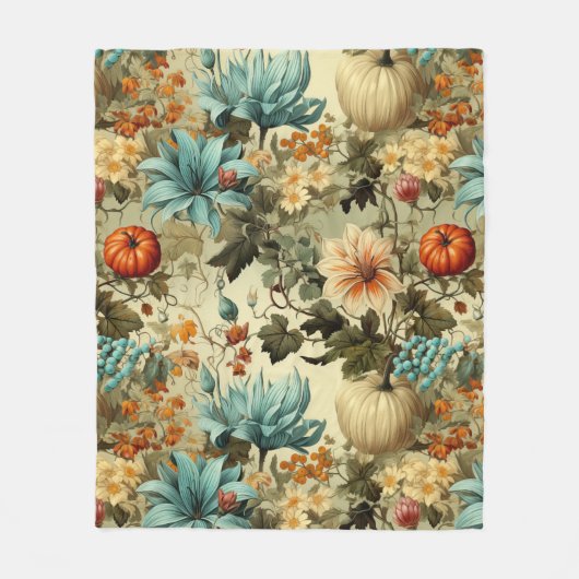 Schöne Herbst-Ernte-Stimmung Fleece-Decke Fleecedecke (Vorderseite)