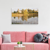 Schöne Herbstausreflexe Leinwanddruck (Insitu (Wohnzimmer))