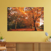 Schöne Herbstbäume Leinwanddruck (Insitu (Wohnzimmer))