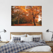 Schöne Herbstbäume Leinwanddruck (Insitu (Schlafzimmer))