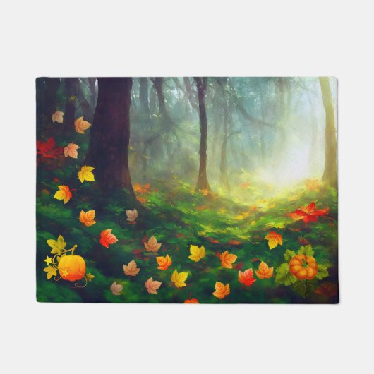Schöne Herbstblätter Fußmatte (Vorderseite)